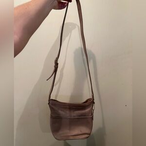 Authentic Vintage leather Coach satchel